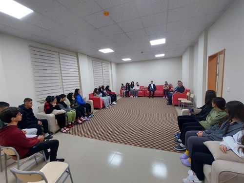 Şarkikaraağaç Fen Lisesi Pansiyonu'nu Ziyaret